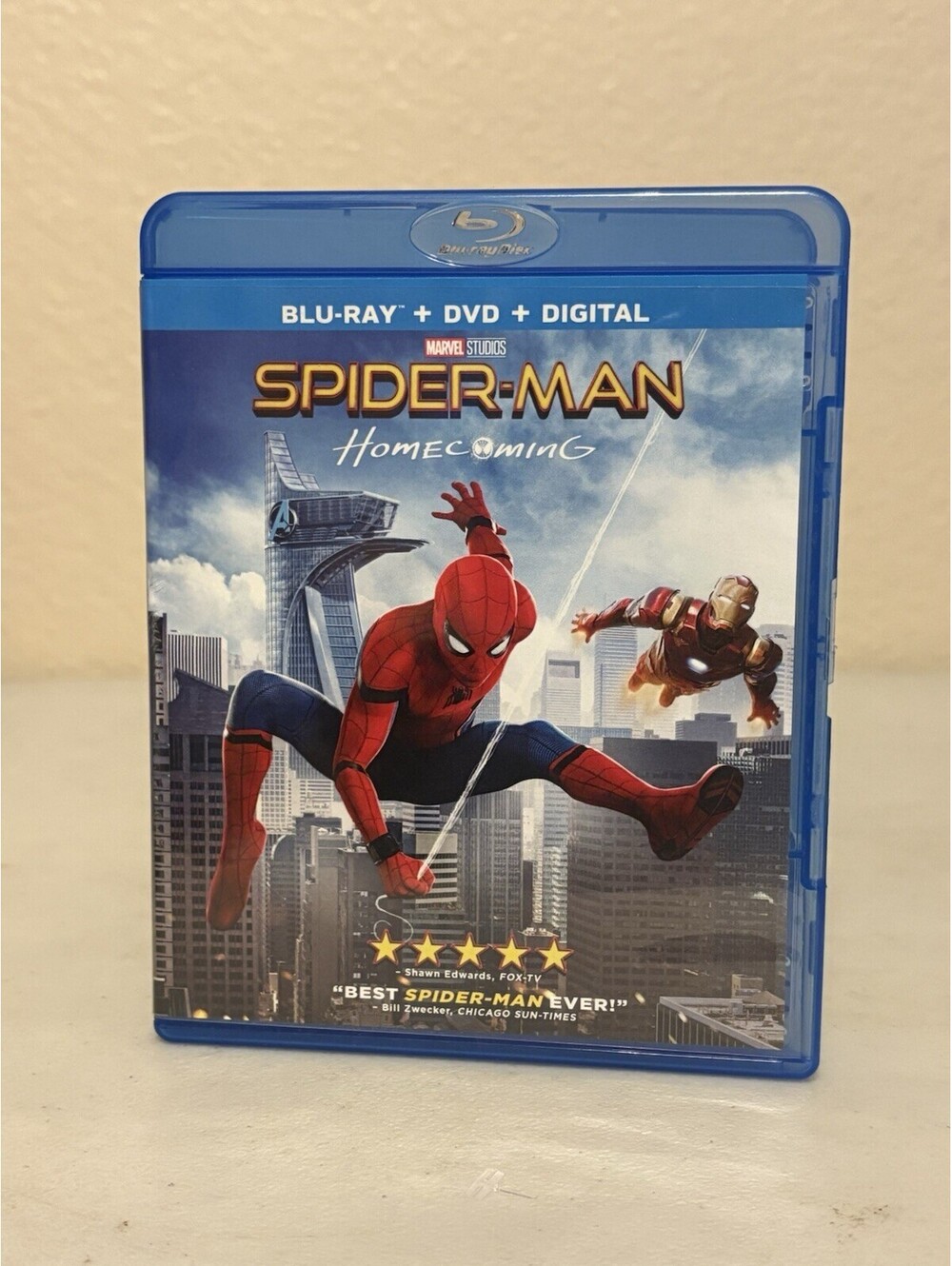 Spider-Man Homecoming Blu-ray DVD Digital Combo Pack Marvel Studios 2017